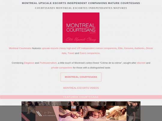 Montrealcourtesans.com
