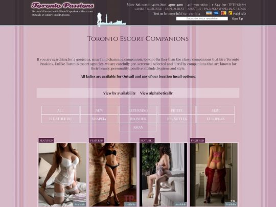 Torontopassions.com